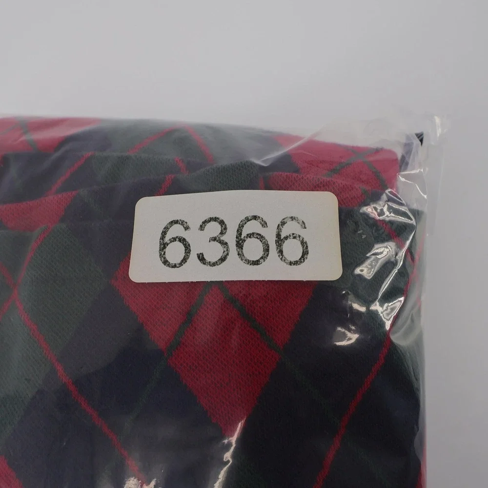 Vintage 80s Polo Ralph Laure Argyle Rugby Shirt‎ USA Made Long Sleeve Mens XL